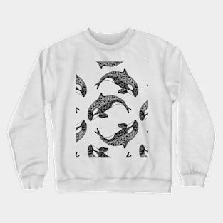 Dancing Orca - black Crewneck Sweatshirt